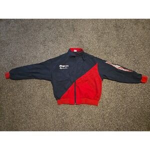 Vintage 90s Swingster Snap On Performance Team Windbreaker Size XL